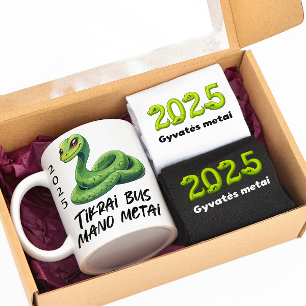 Dovanų rinkinys moterims "2025 - Gyvatės metai" Dovanų rinkinys moterims "2025 - Gyvatės metai"