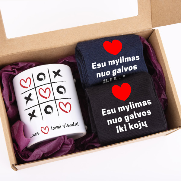 Dovanų rinkinys "Mylimas nuo galvos iki kojų" Dovanų rinkinys "Mylimas nuo galvos iki kojų"