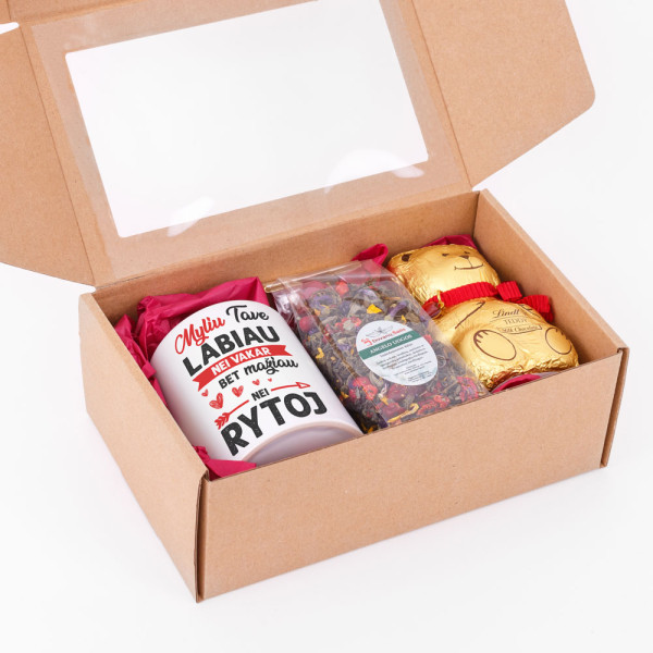 Dovanų rinkinys "Myliu Tave labiau"