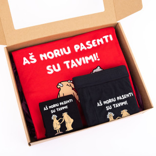 Dovanų rinkinys "Pasenti su tavimi"