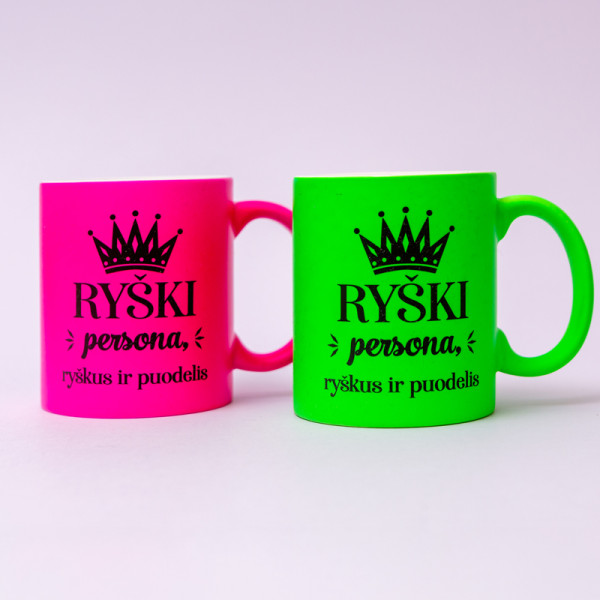 Puodelių rinkinys "Ryški persona" Puodelių rinkinys "Ryški persona"