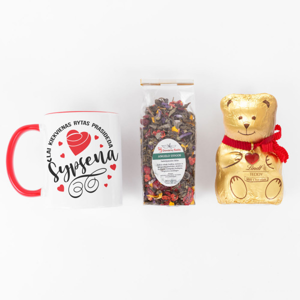 Dovanų rinkinys "Rytas prasideda šypsena"
