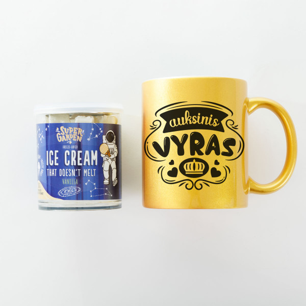 Dovanų rinkinys "Tikrai auksinis vyras" Dovanų rinkinys "Tikrai auksinis vyras"