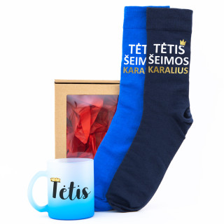 Dovanų rinkinys "Tėtis šeimos karalius"