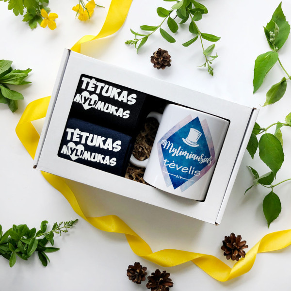 Dovanų rinkinys „Tėtukas mylimukas“ Dovanų rinkinys „Tėtukas mylimukas“
