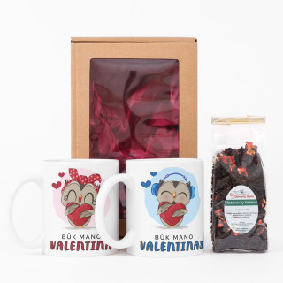 Dovanų rinkinys "Valentino porelė"