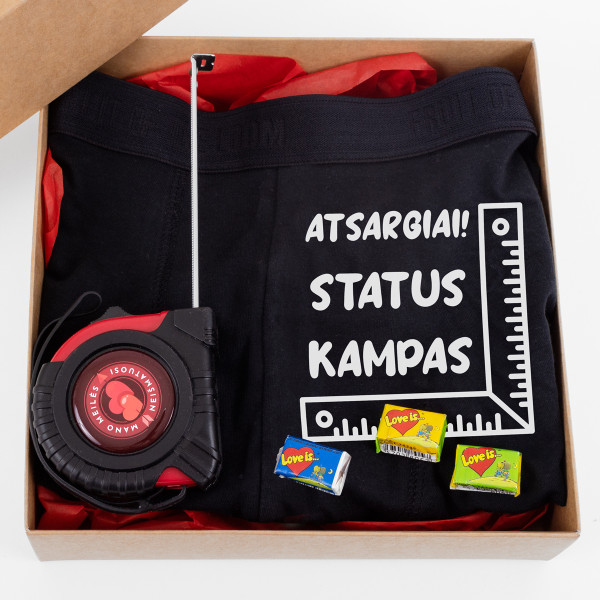 Dovanų rinkinys vyrams "Status kampas" Dovanų rinkinys vyrams "Status kampas"