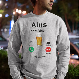Džemperis "Alus skambina" (be kapišono)