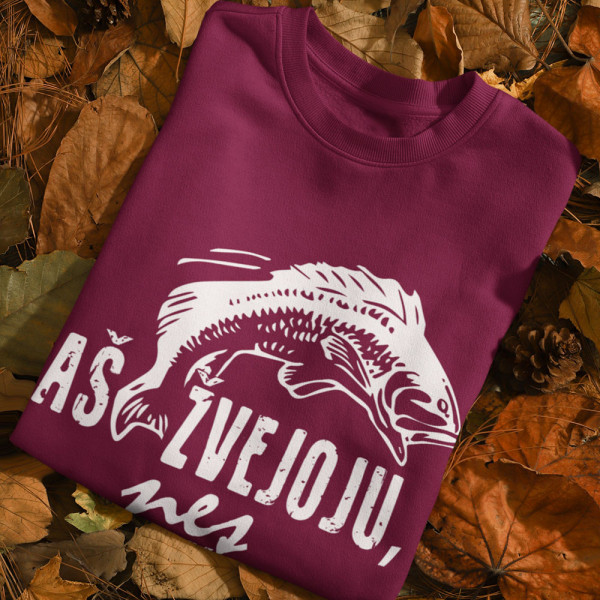 Džemperis "Aš žvejoju" (be kapišono)