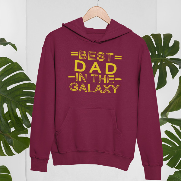 Džemperis "Best dad in the galaxy" Džemperis "Best dad in the galaxy"