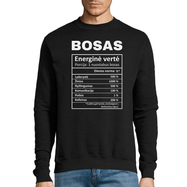 Džemperis "Boso sudėtis" (be kapišono)