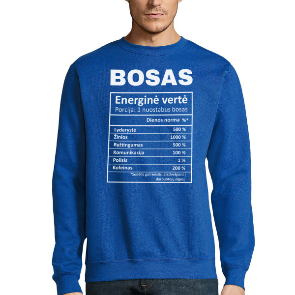 Džemperis "Boso sudėtis" (be kapišono)