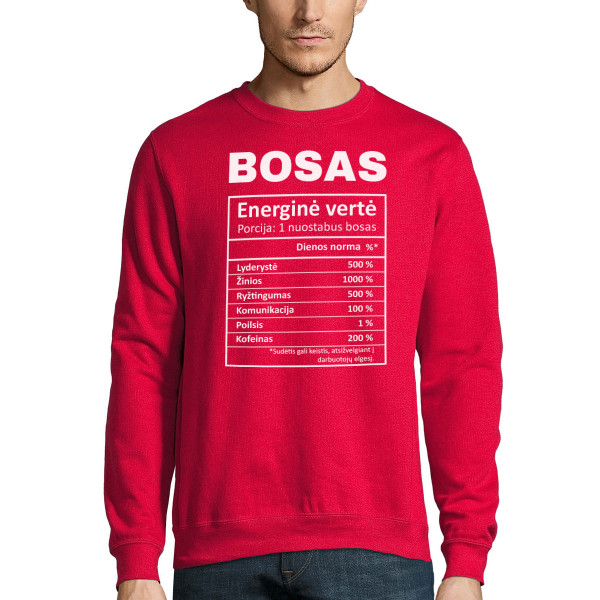 Džemperis "Boso sudėtis" (be kapišono)