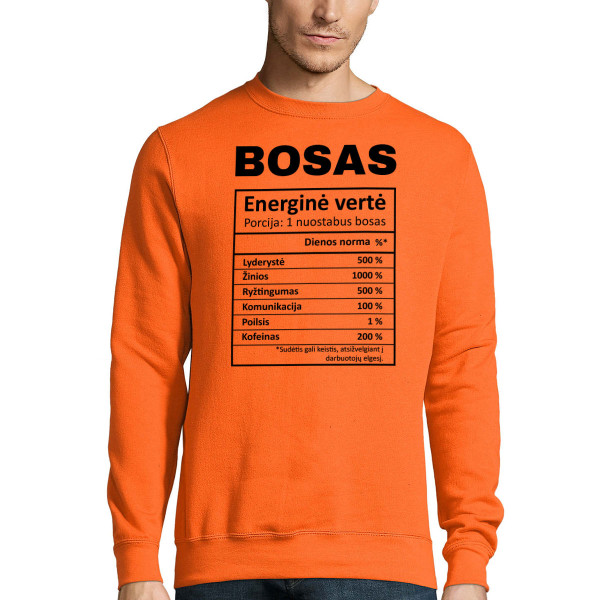 Džemperis "Boso sudėtis" (be kapišono)