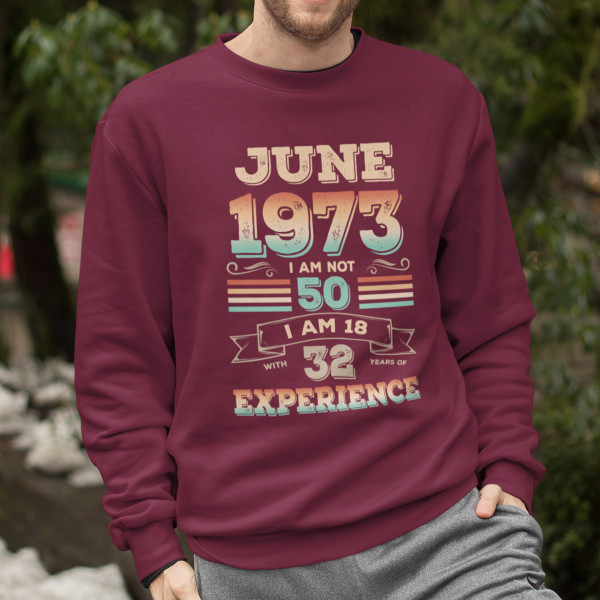 Džemperis "Experience" su Jūsų pasirinkta data (be kapišono) Džemperis "Experience" su Jūsų pasirinkta data (be kapišono)