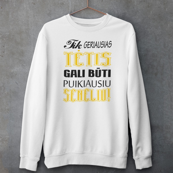 Džemperis "Geras tėtis - puikus senelis" (be kapišono)