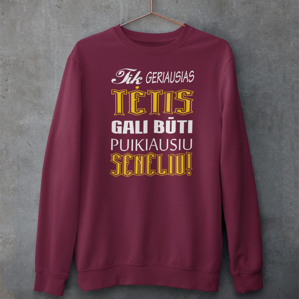 Džemperis "Geras tėtis - puikus senelis" (be kapišono)