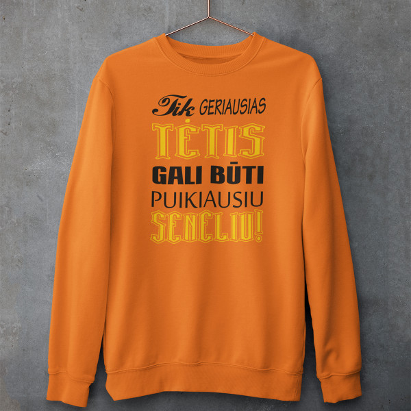 Džemperis "Geras tėtis - puikus senelis" (be kapišono)