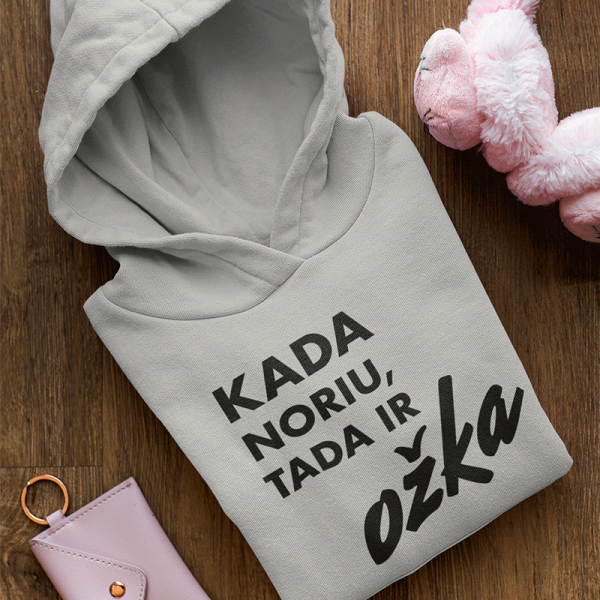 Džemperis "Kada noriu, tada ir OŽKA"