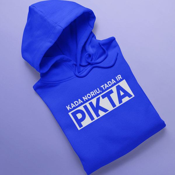 Džemperis "Kada noriu, tada ir pikta" Džemperis "Kada noriu, tada ir pikta"