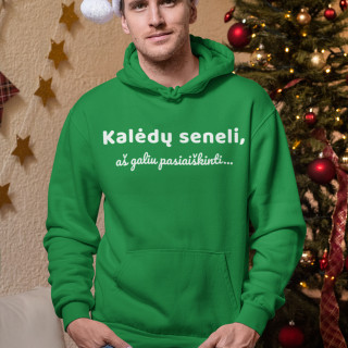 Džemperis "Kalėdų seneli, aš galiu pasiaiškinti"
