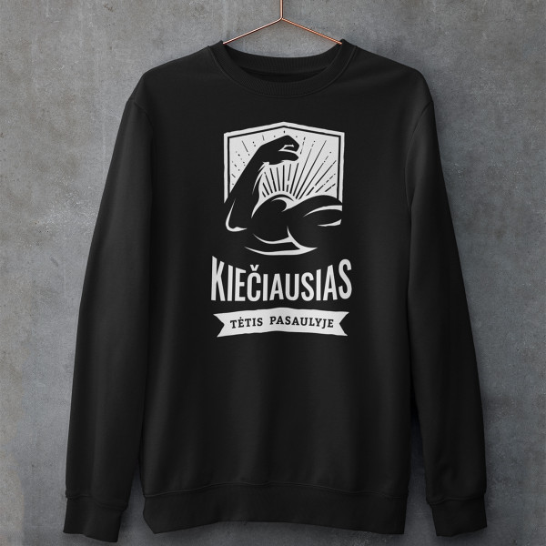 Džemperis "Kiečiausias tėtis pasaulyje" (be kapišono)