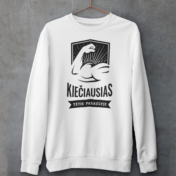 Džemperis "Kiečiausias tėtis pasaulyje" (be kapišono)