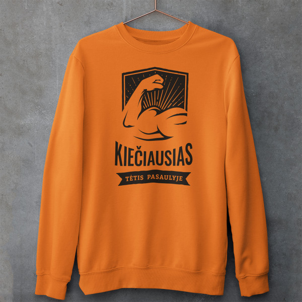 Džemperis "Kiečiausias tėtis pasaulyje" (be kapišono)