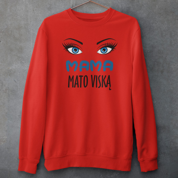 Džemperis "Mama mato viską" (be kapišono) Džemperis "Mama mato viską" (be kapišono)