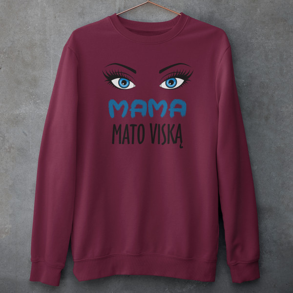 Džemperis "Mama mato viską" (be kapišono) Džemperis "Mama mato viską" (be kapišono)