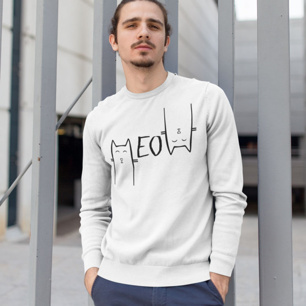 Džemperis "MEOW" (be kapišono)