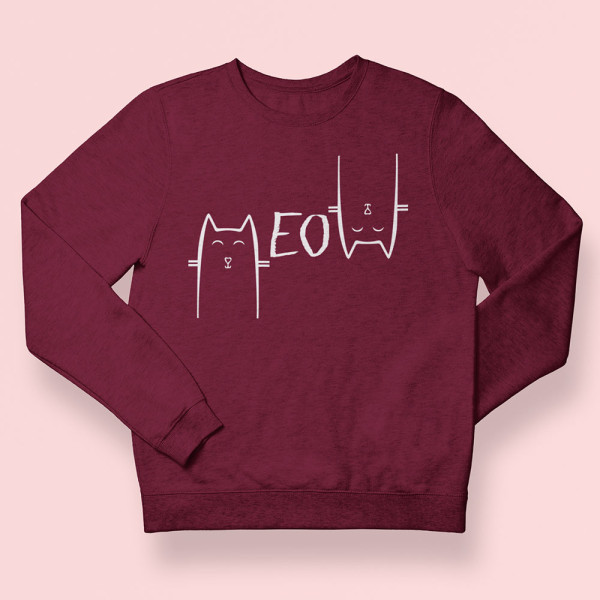 Džemperis "MEOW" (be kapišono)