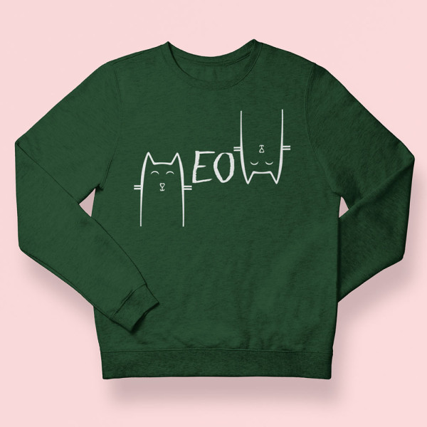 Džemperis "MEOW" (be kapišono)