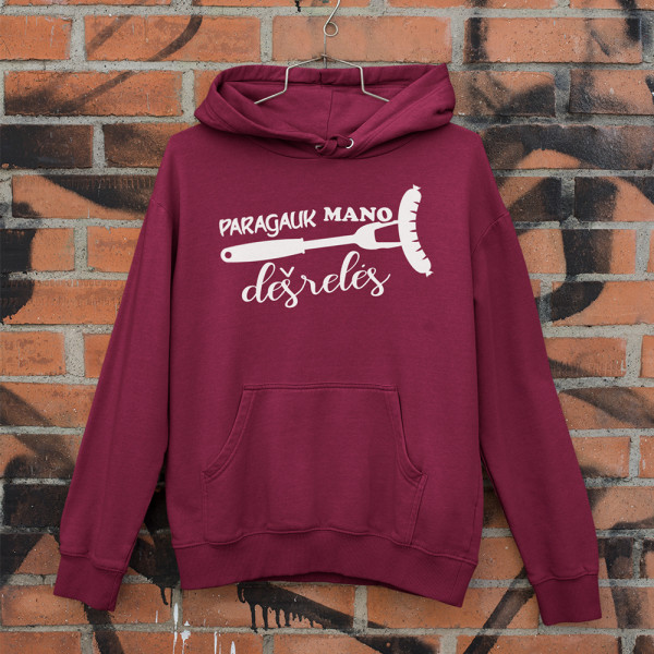 Džemperis "Paragauk mano dešrelės" Džemperis "Paragauk mano dešrelės"