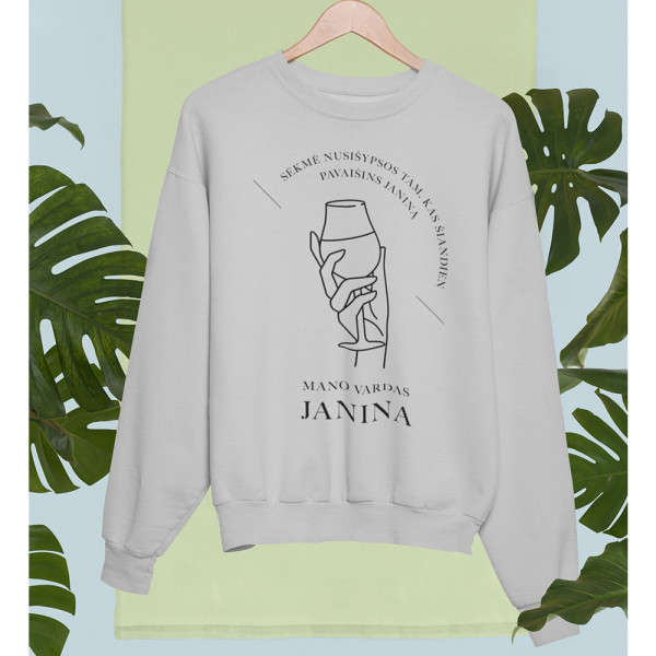 Džemperis "Pavaišink Janiną" (be kapišono) Džemperis "Pavaišink Janiną" (be kapišono)