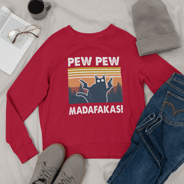Džemperis "Pew Pew Madafakas" (be kapišono)