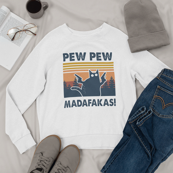 Džemperis "Pew Pew Madafakas" (be kapišono)