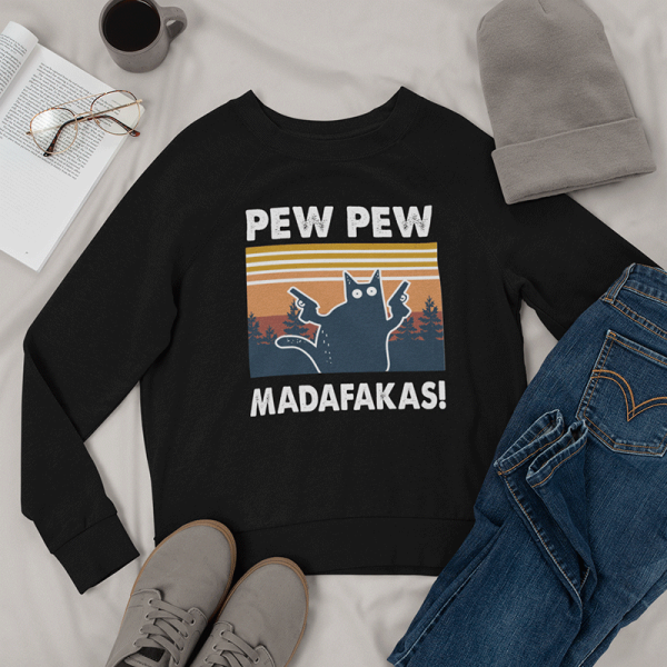 Džemperis "Pew Pew Madafakas" (be kapišono)