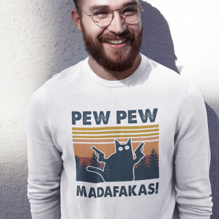 Džemperis "Pew Pew Madafakas" (be kapišono)