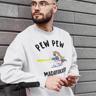 Džemperis "Pew Pew Vienaragis" (be kapišono)