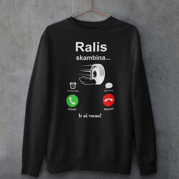 Džemperis "Ralis skambina" (be kapišono)