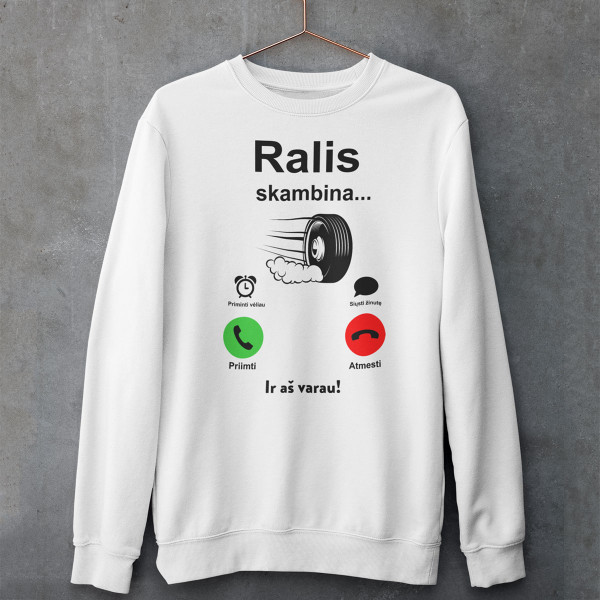 Džemperis "Ralis skambina" (be kapišono)