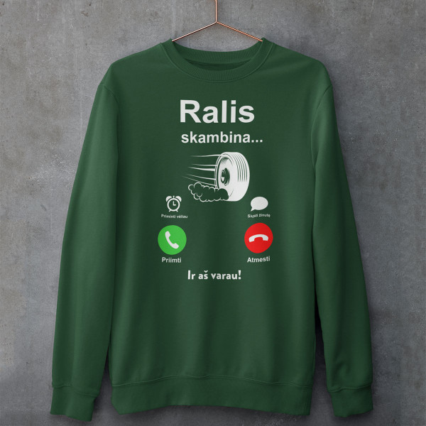 Džemperis "Ralis skambina" (be kapišono)