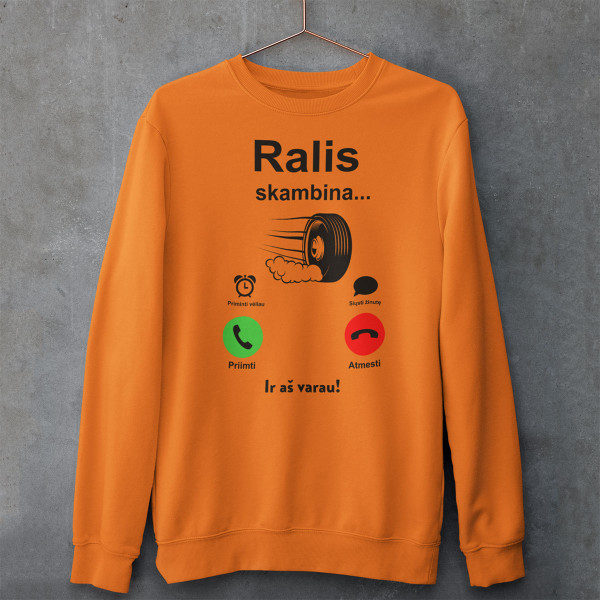 Džemperis "Ralis skambina" (be kapišono)