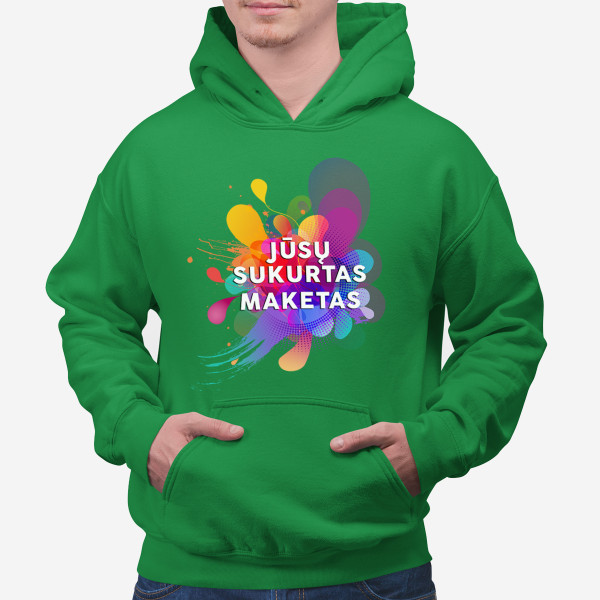 Džemperis su Jūsų sukurtu dizainu (su kapišonu) Džemperis su Jūsų sukurtu dizainu (su kapišonu)