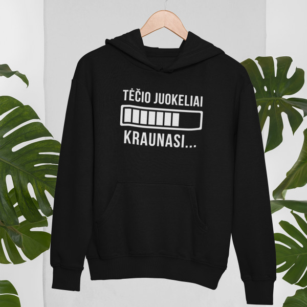 Džemperis "Tėčio juokeliai kraunasi" Džemperis "Tėčio juokeliai kraunasi"