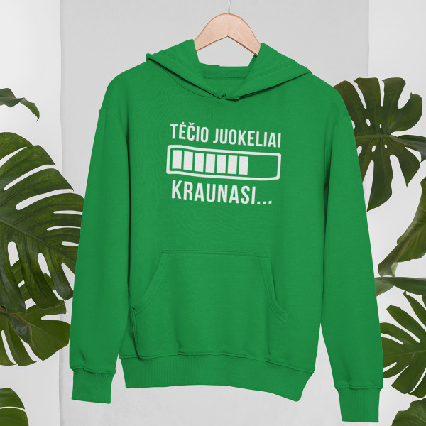 Džemperis "Tėčio juokeliai kraunasi" Džemperis "Tėčio juokeliai kraunasi"