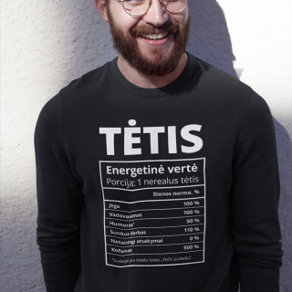 Džemperis "Tėčio sudėtis" (be kapišono)