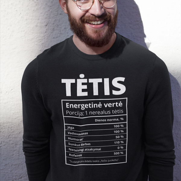 Džemperis "Tėčio sudėtis" (be kapišono)
