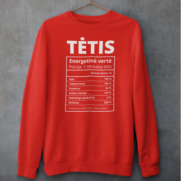 Džemperis "Tėčio sudėtis" (be kapišono)